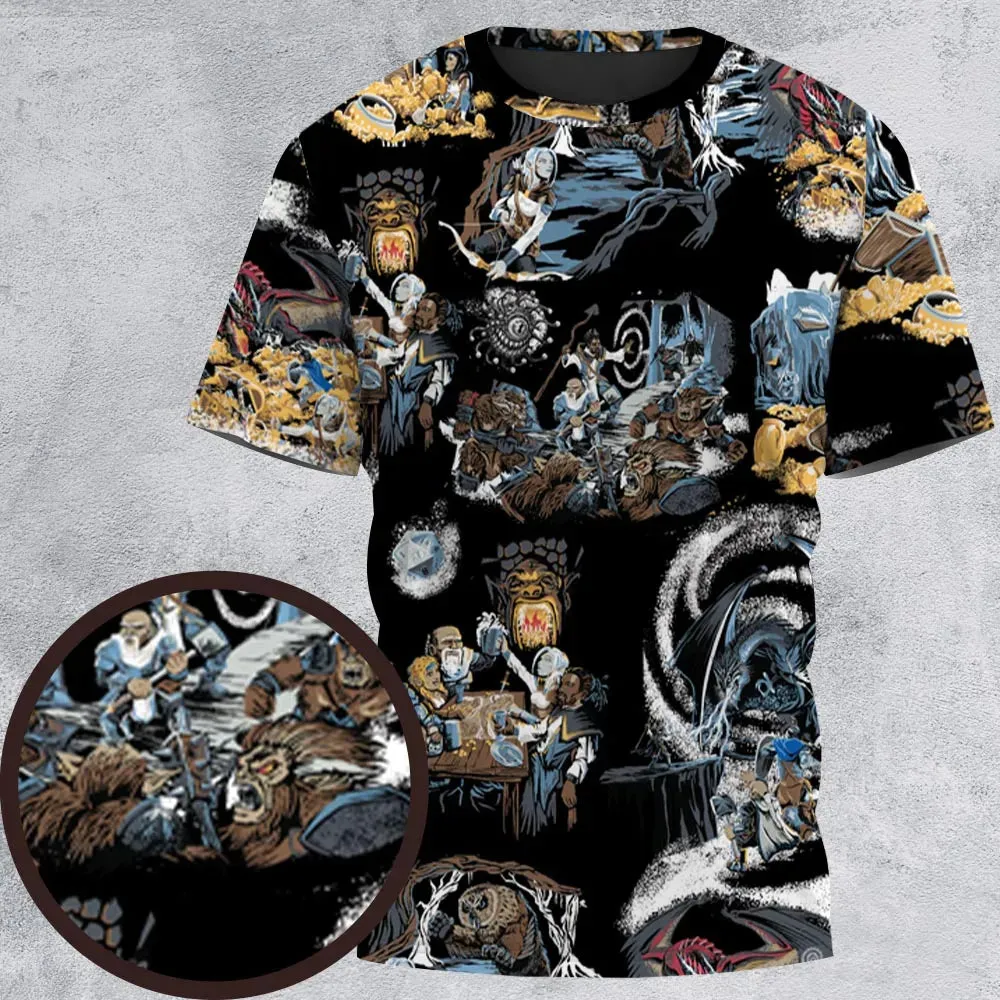 Recap DND All-Over Print Unisex T-Shirt - 2