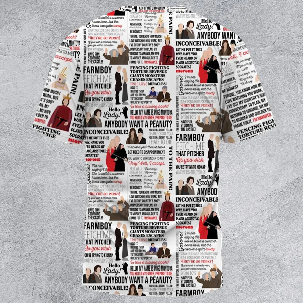 Inconceivable Quotes All-Over Print Unisex T-Shirt - 2