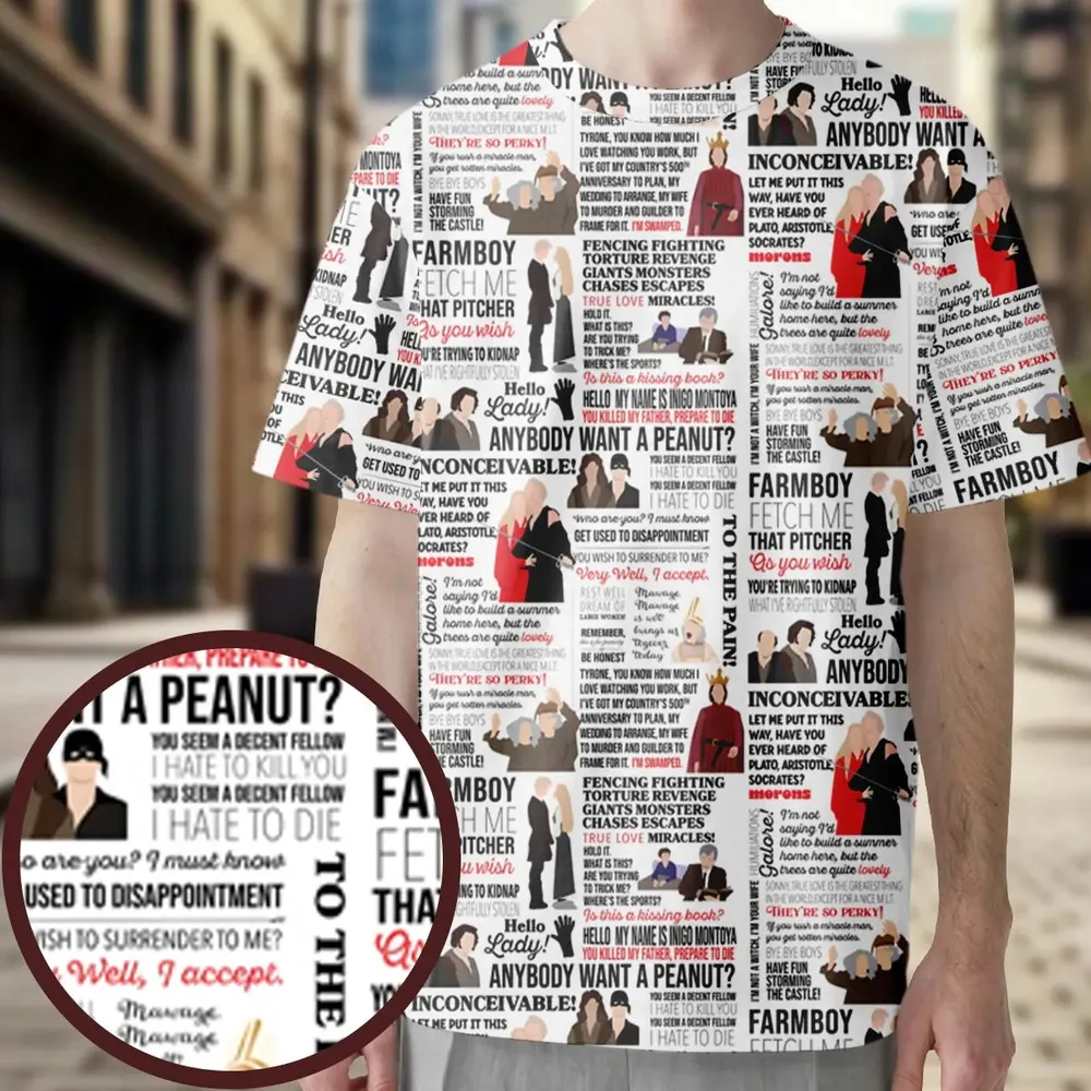 Inconceivable Quotes All-Over Print Unisex T-Shirt - 3