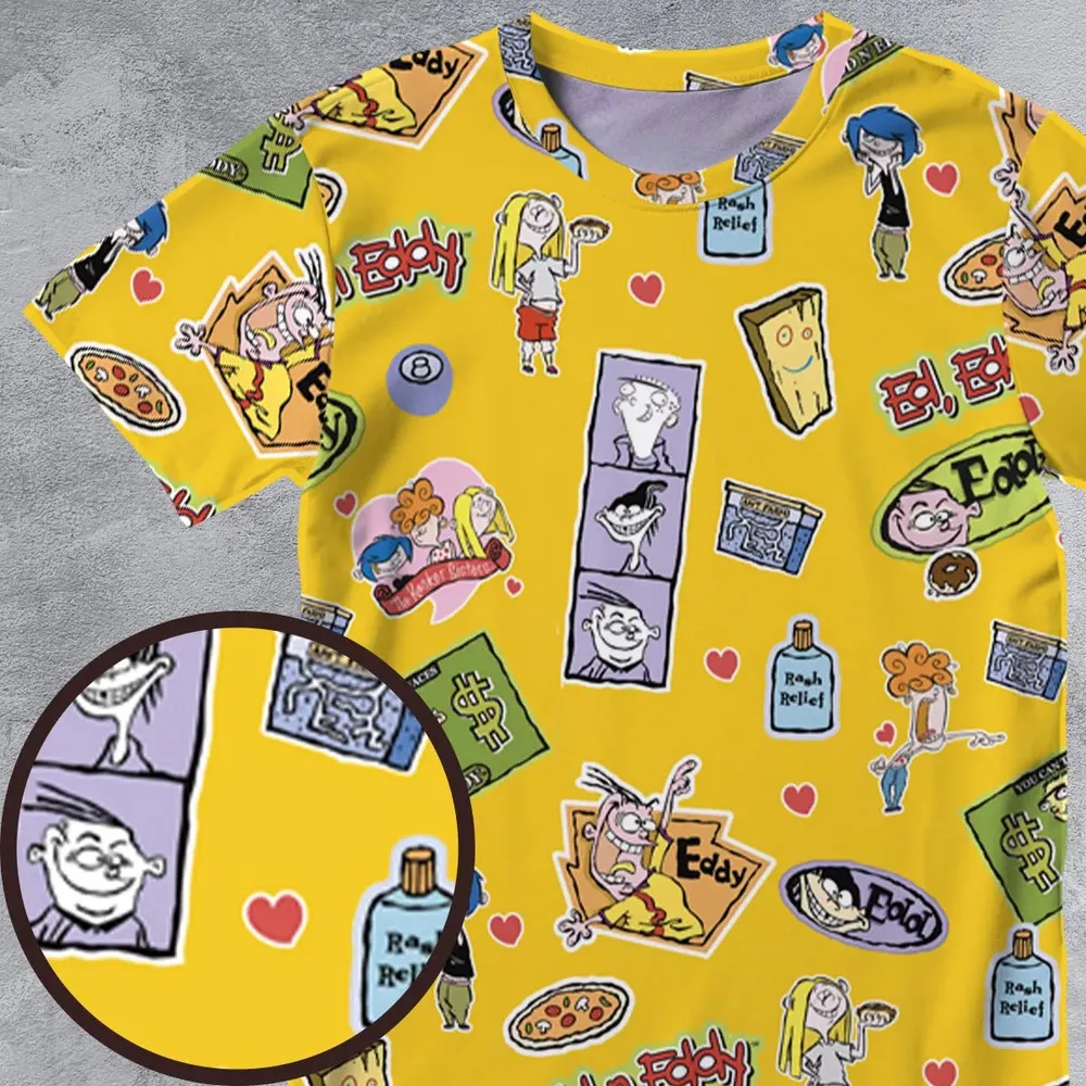 Ed Edd n Eddy n The Kanker Sisters All-Over Print Unisex T-Shirt - 4