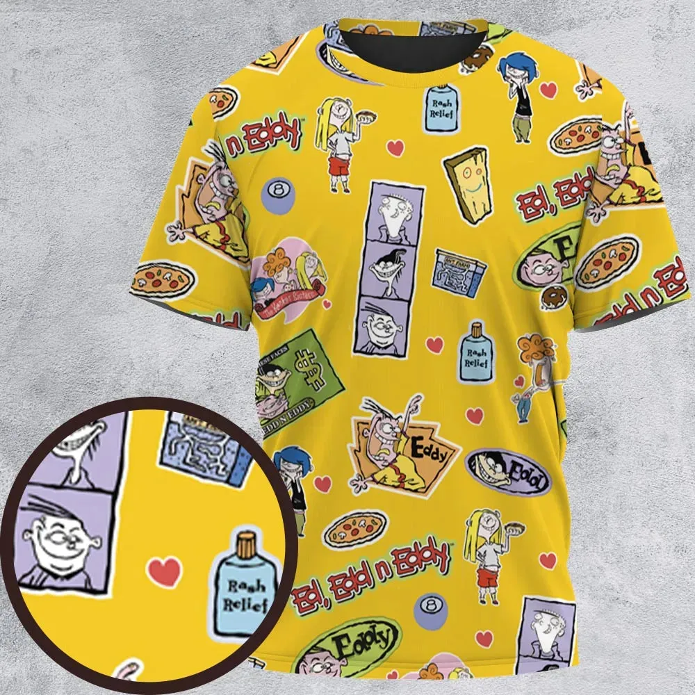 Ed Edd n Eddy n The Kanker Sisters All-Over Print Unisex T-Shirt - 2
