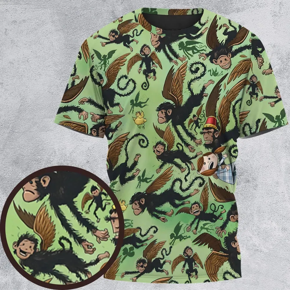 Flying Monkeys The Wizard Of Oz All-Over Print Unisex T-Shirt - 2