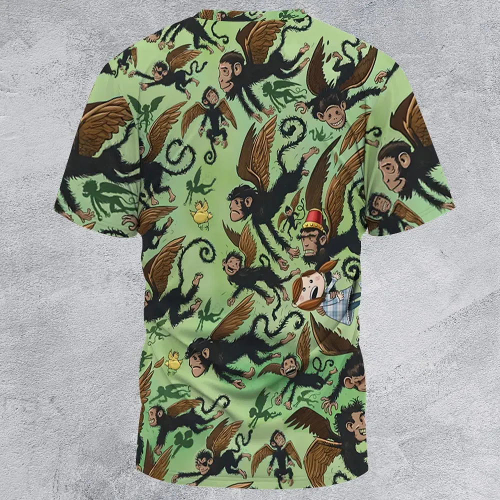 Flying Monkeys The Wizard Of Oz All-Over Print Unisex T-Shirt - 3