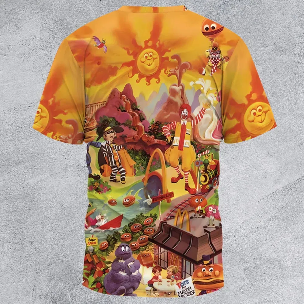 Wonder Foodland The Siege Of Mcdonaldland All-Over Print Unisex T-Shirt - 3