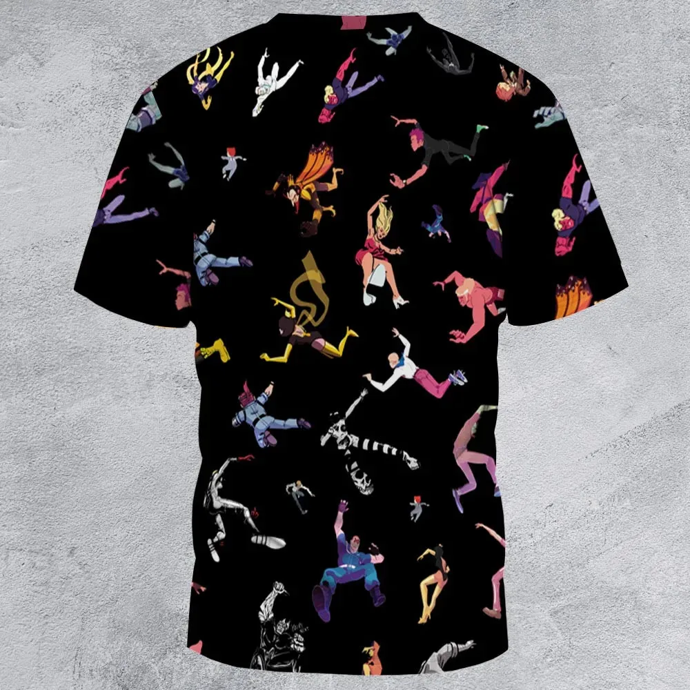 Venture Bros Falling All-Over Print Unisex T-Shirt - 2