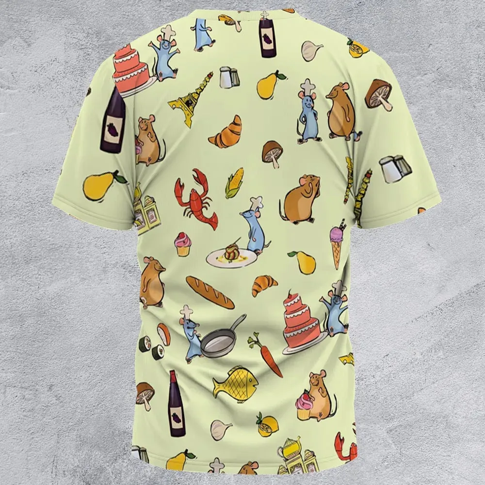 Chef Life Ratatouille All-Over Print Unisex T-Shirt - 2