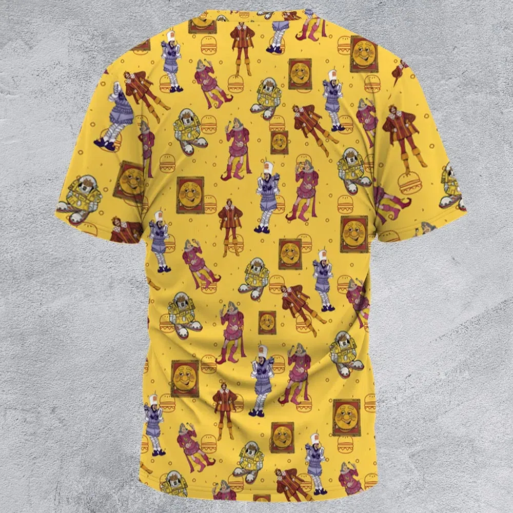 Vintage Burger King Commercial 1980 All-Over Print Unisex T-Shirt - 2