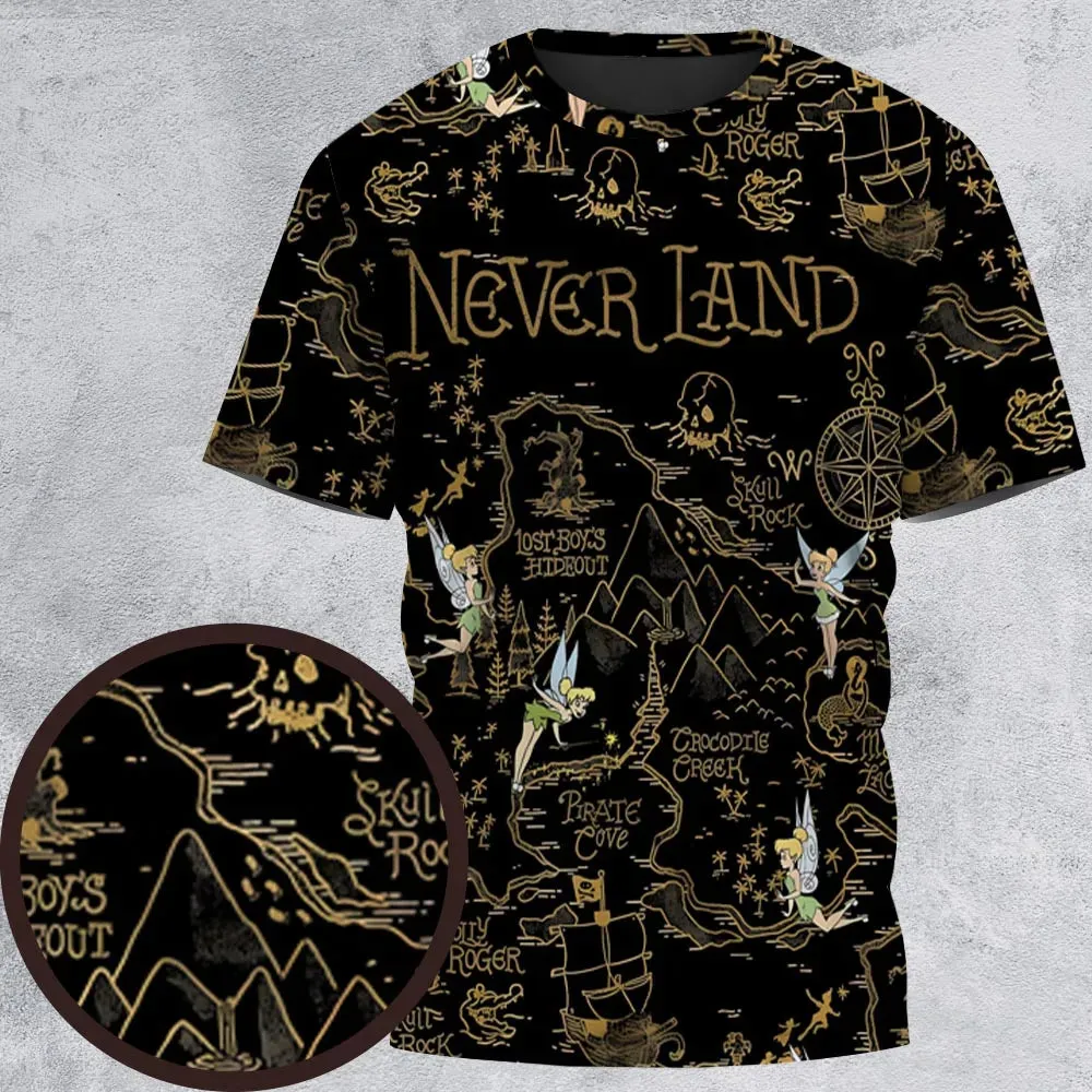 Finding Neverland Tinker Bell All-Over Print Unisex T-Shirt - 2