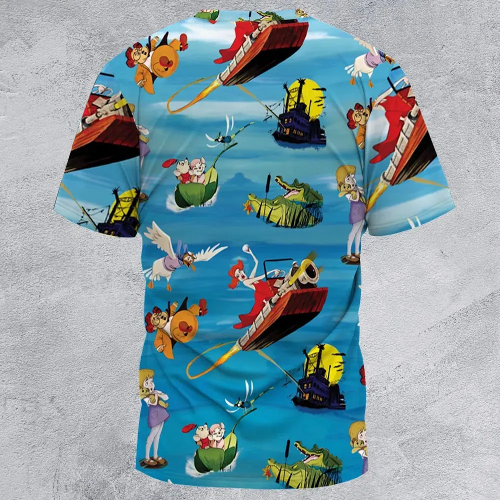 Chasing The Rescuers Characters All-Over Print Unisex T-Shirt - 2