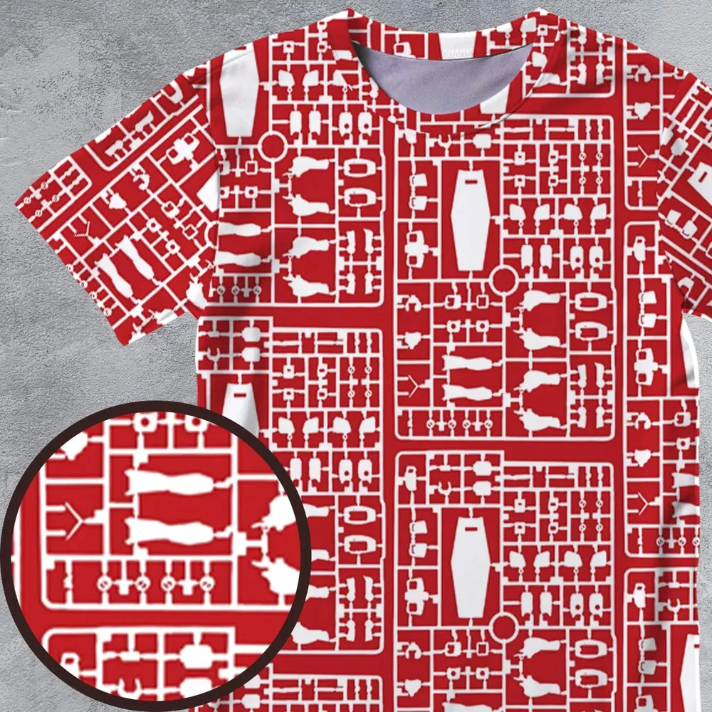 Gundam Runner All-Over Print Unisex T-Shirt - 4