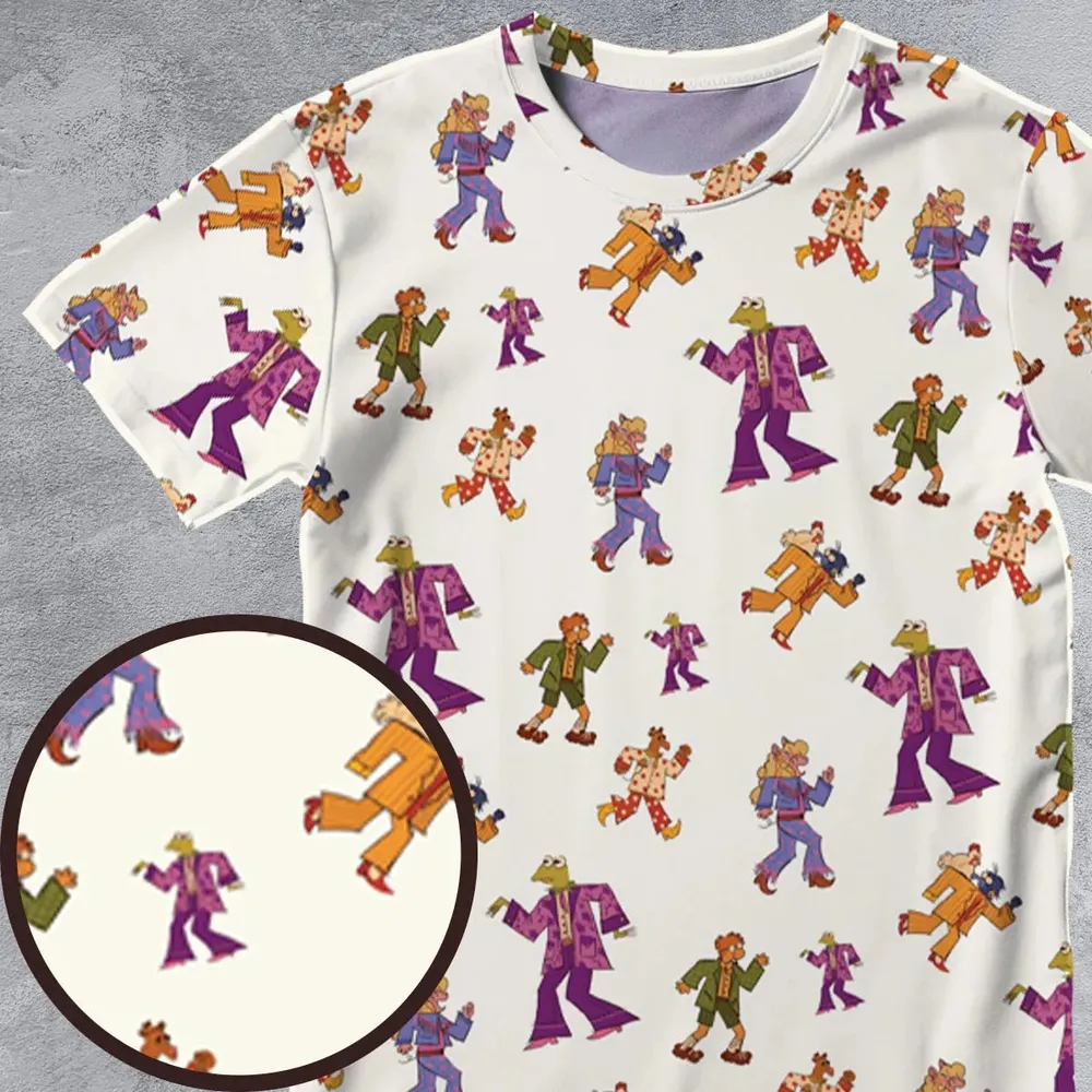 Talking Heads The Muppets All-Over Print Unisex T-Shirt - 4