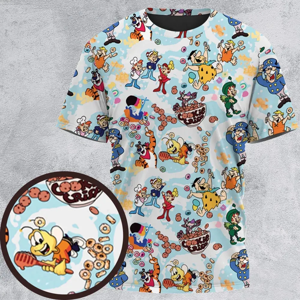Cereal Favs Large Scale All-Over Print Unisex T-Shirt - 2