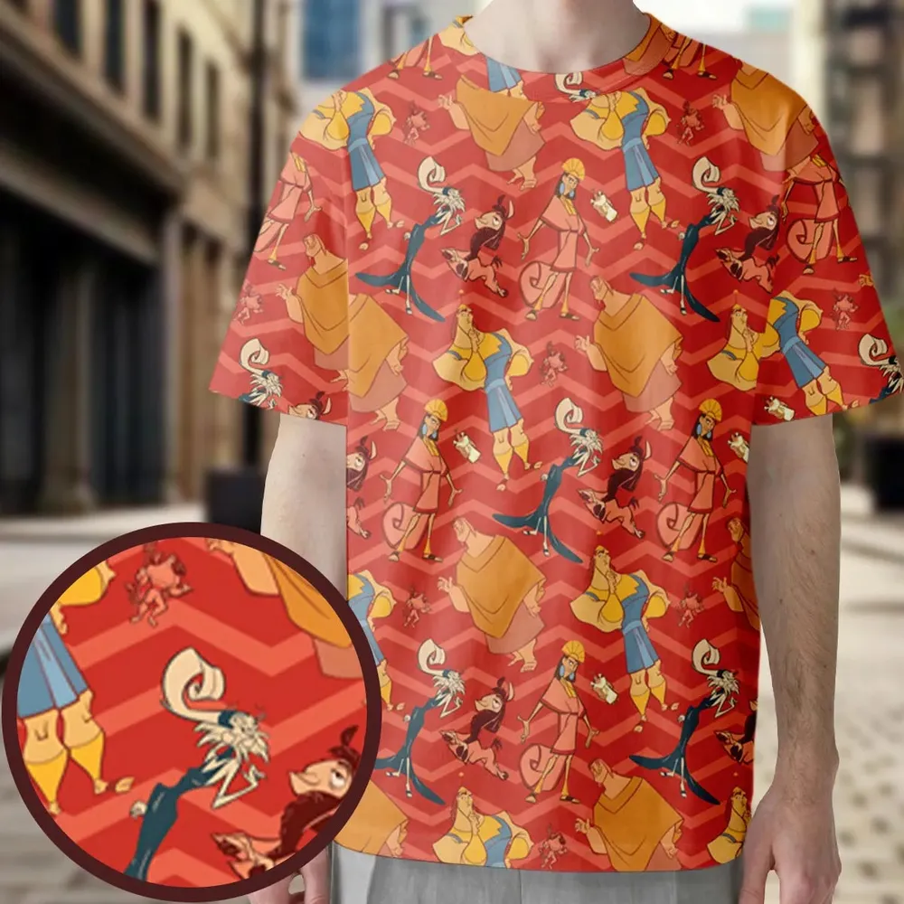 The Emperor's New Groove All-Over Print Unisex T-Shirt - 4