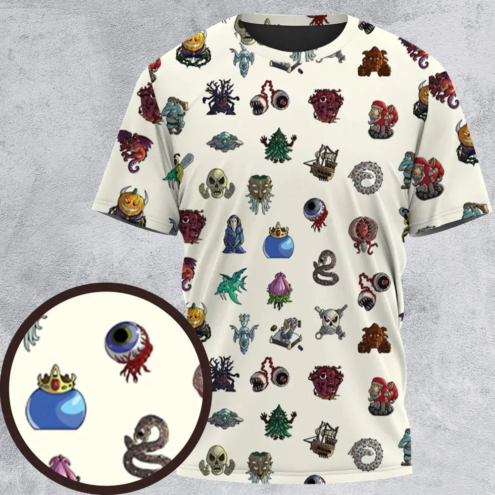 Terrarias All Bosses Terraria All-Over Print Unisex T-Shirt - 2