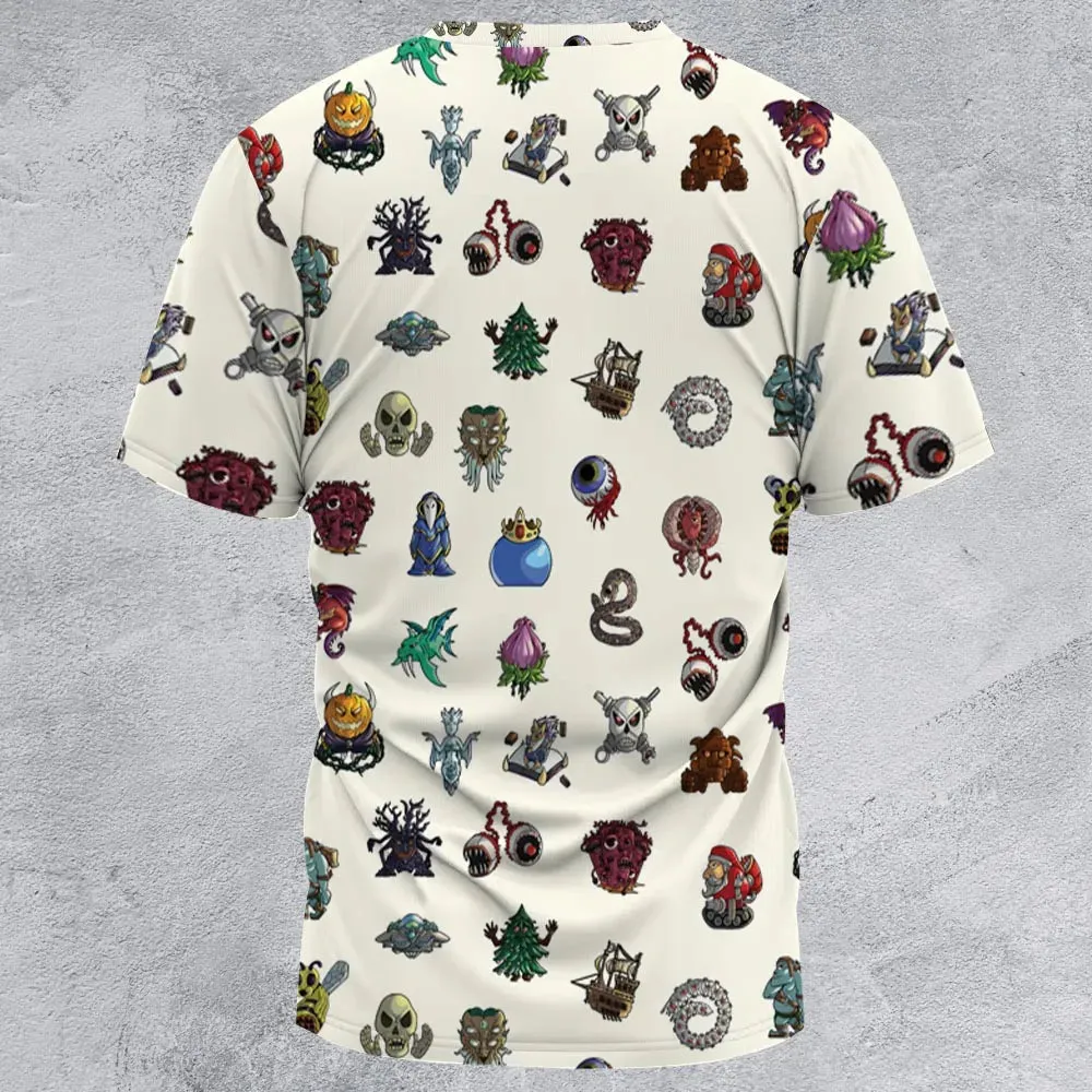 Terrarias All Bosses Terraria All-Over Print Unisex T-Shirt - 3