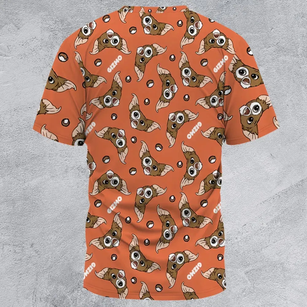 Gremlins Gizmo Head Toss All-Over Print Unisex T-Shirt - 3