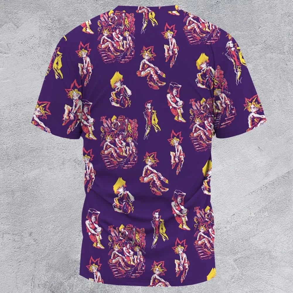 Yu Gi Oh Characters Patterns All-Over Print Unisex T-Shirt - 2
