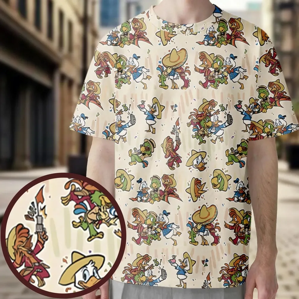 Quacktastic DuckTales All-Over Print Unisex T-Shirt - 3