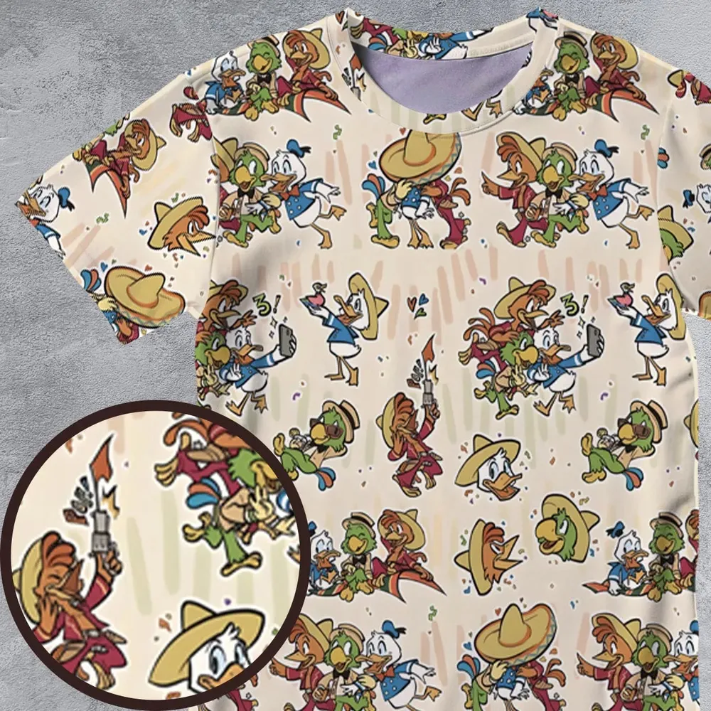 Quacktastic DuckTales All-Over Print Unisex T-Shirt - 4