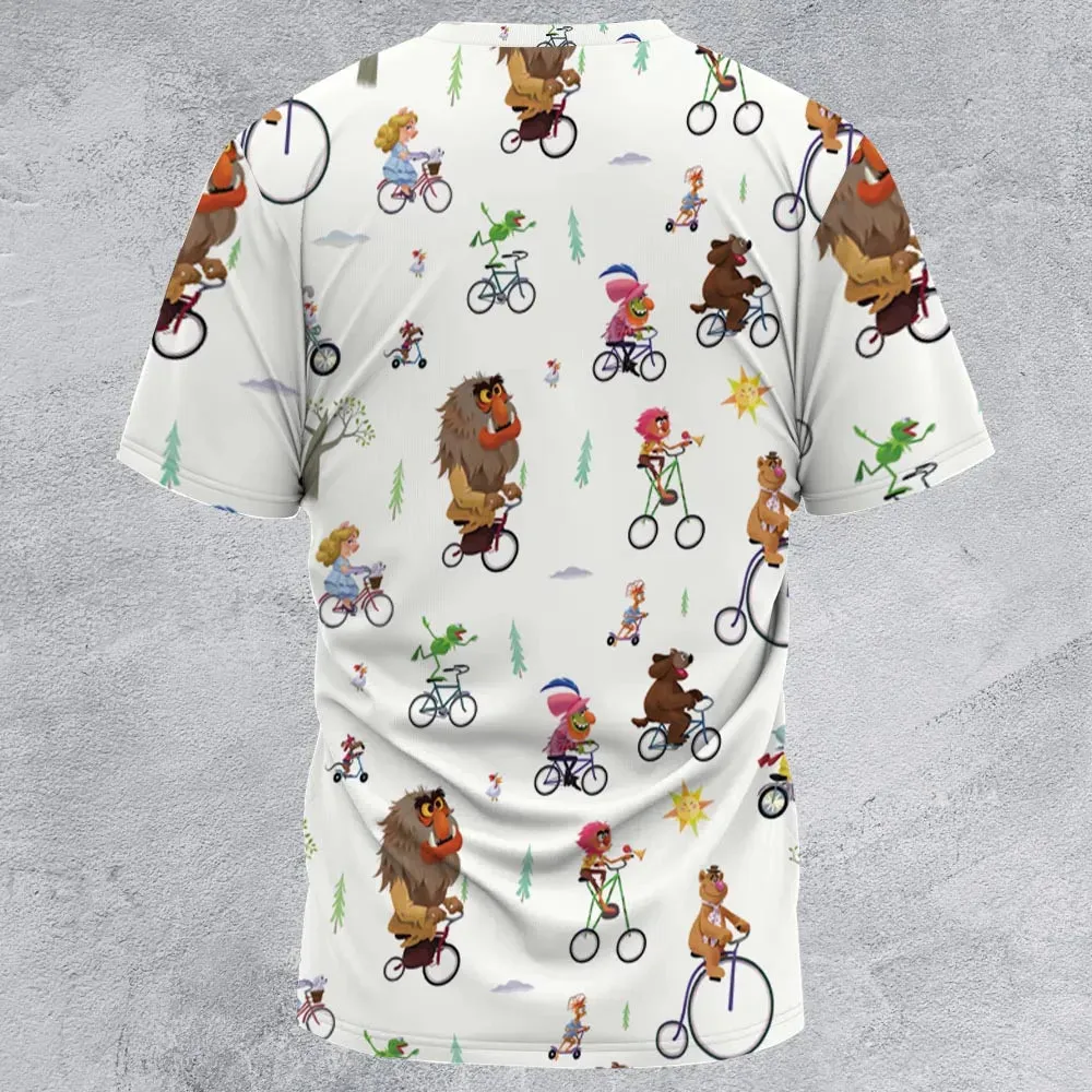 The Muppet Movie Bike Scene All-Over Print Unisex T-Shirt - 2