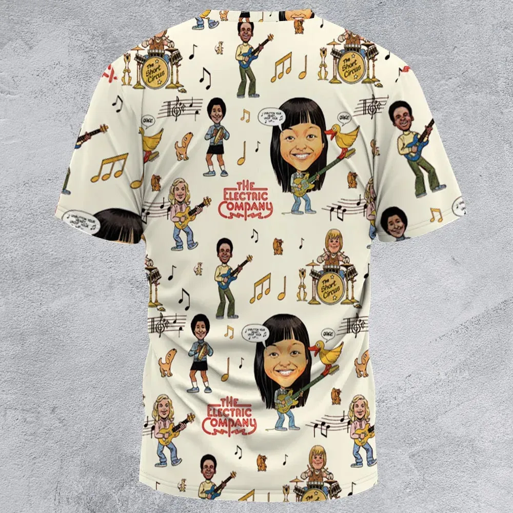 The Electric Company PBS Show All-Over Print Unisex T-Shirt - 3