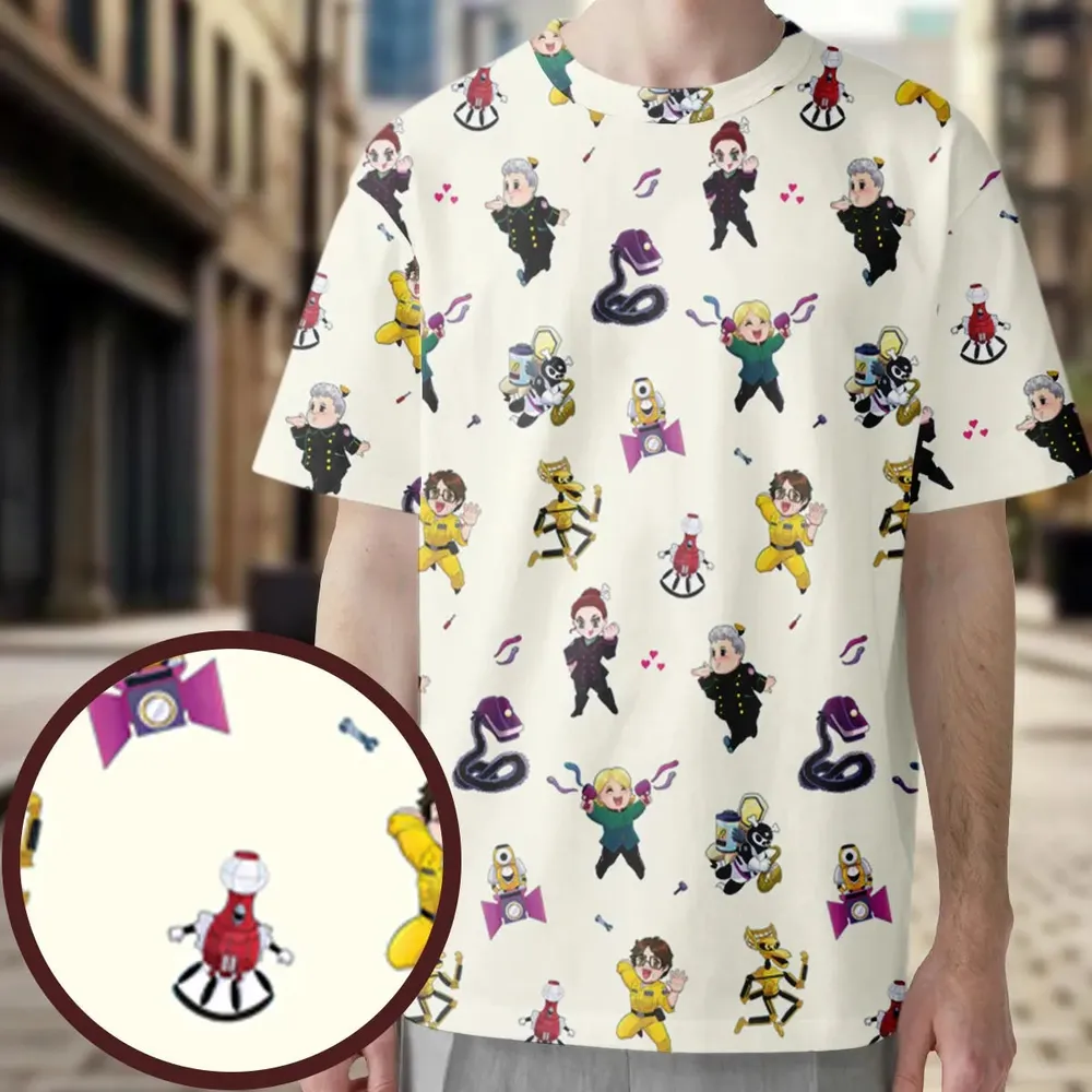 Mst3k Chibi Characters All-Over Print Unisex T-Shirt - 3
