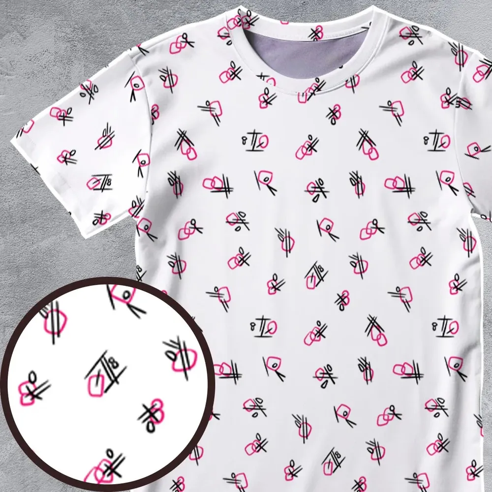 Ace Ventura Tutu Shirt Pop Culture All-Over Print Unisex T-Shirt - 4