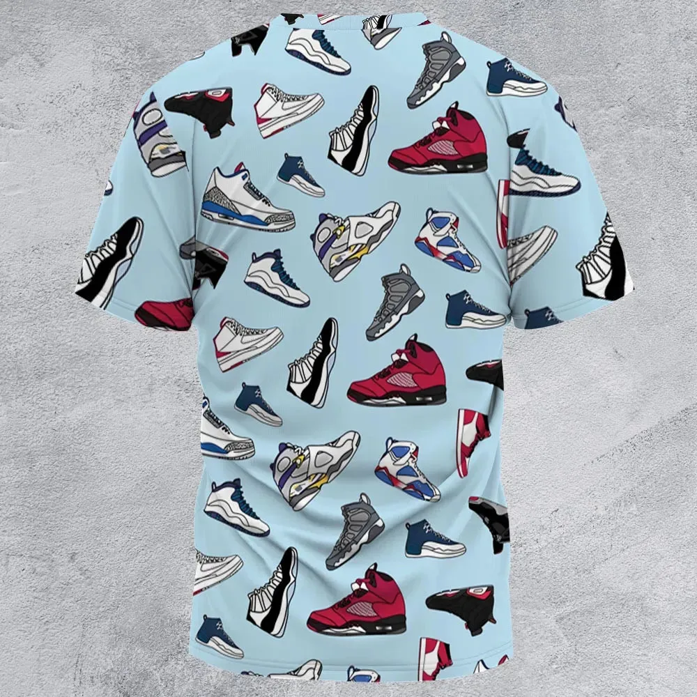 Sneaker Freak All-Over Print Unisex T-Shirt - 3