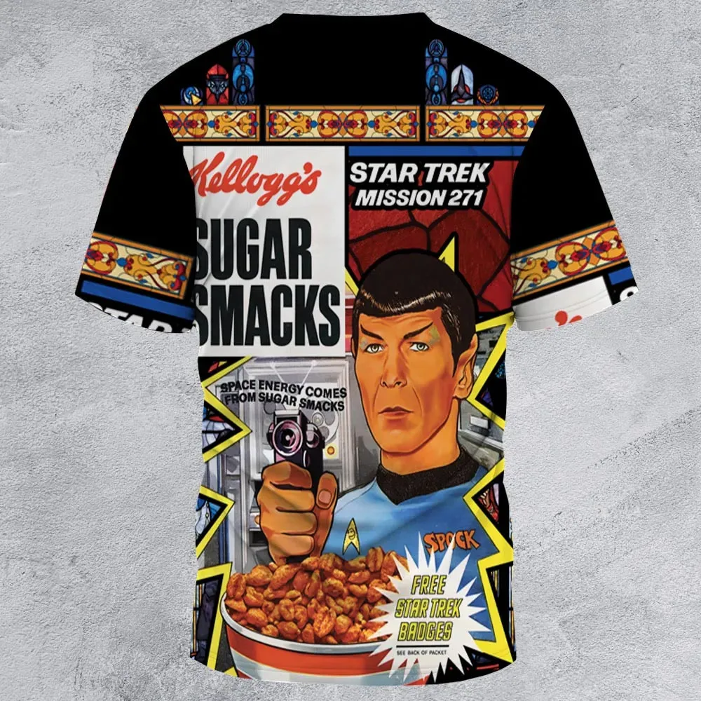 Sugar Smacks Star Trek All-Over Print Unisex T-Shirt - 3