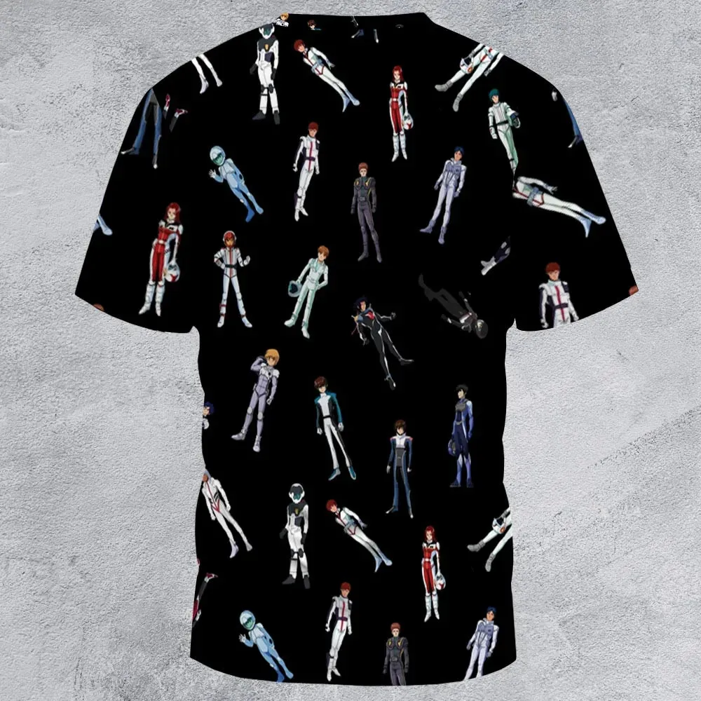 Gundam Pilot Suits Gundam Mobile All-Over Print Unisex T-Shirt - 2