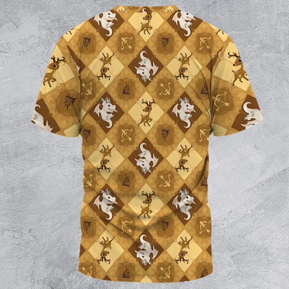 Golden Deer Fire Emblem All-Over Print Unisex T-Shirt - 3