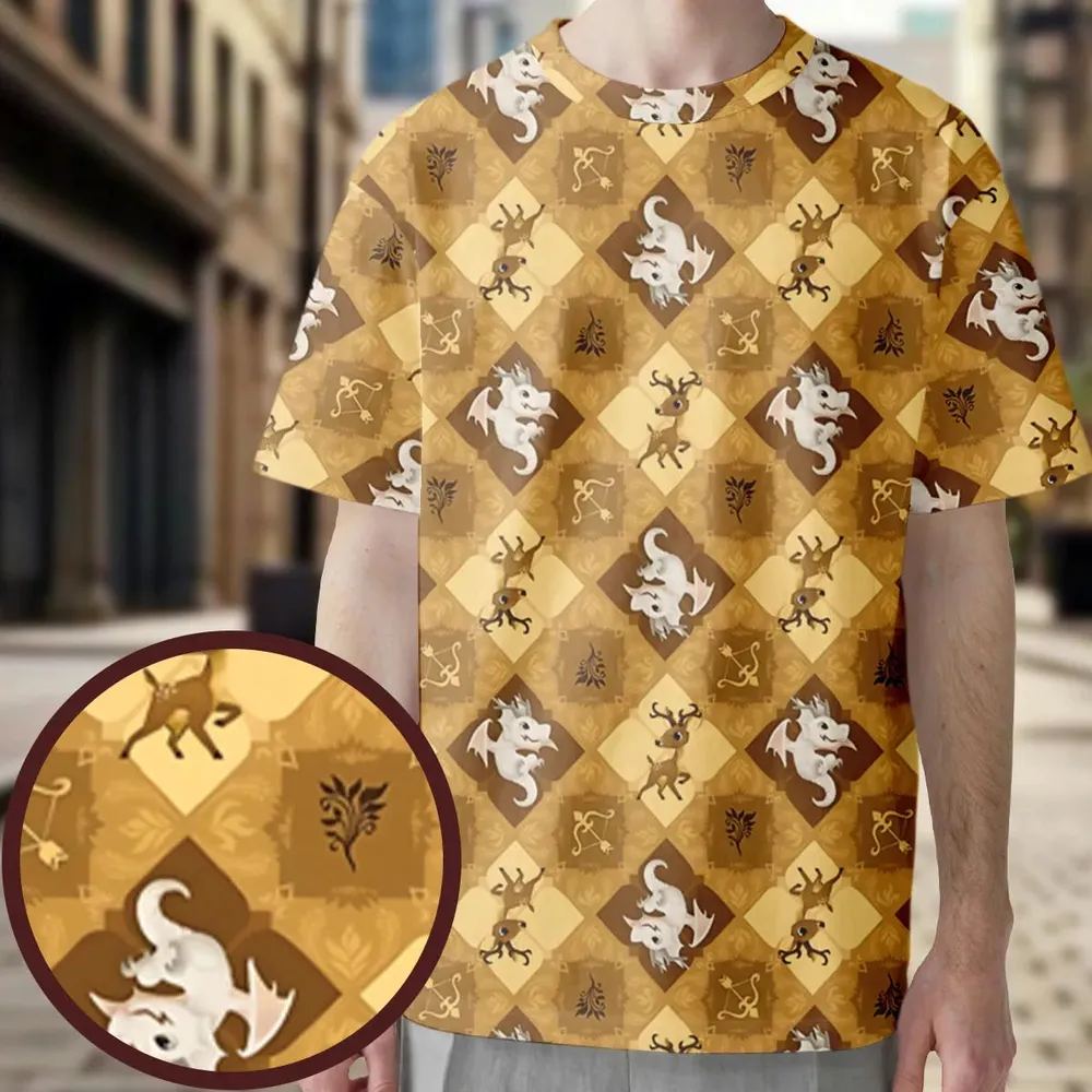 Golden Deer Fire Emblem All-Over Print Unisex T-Shirt - 4