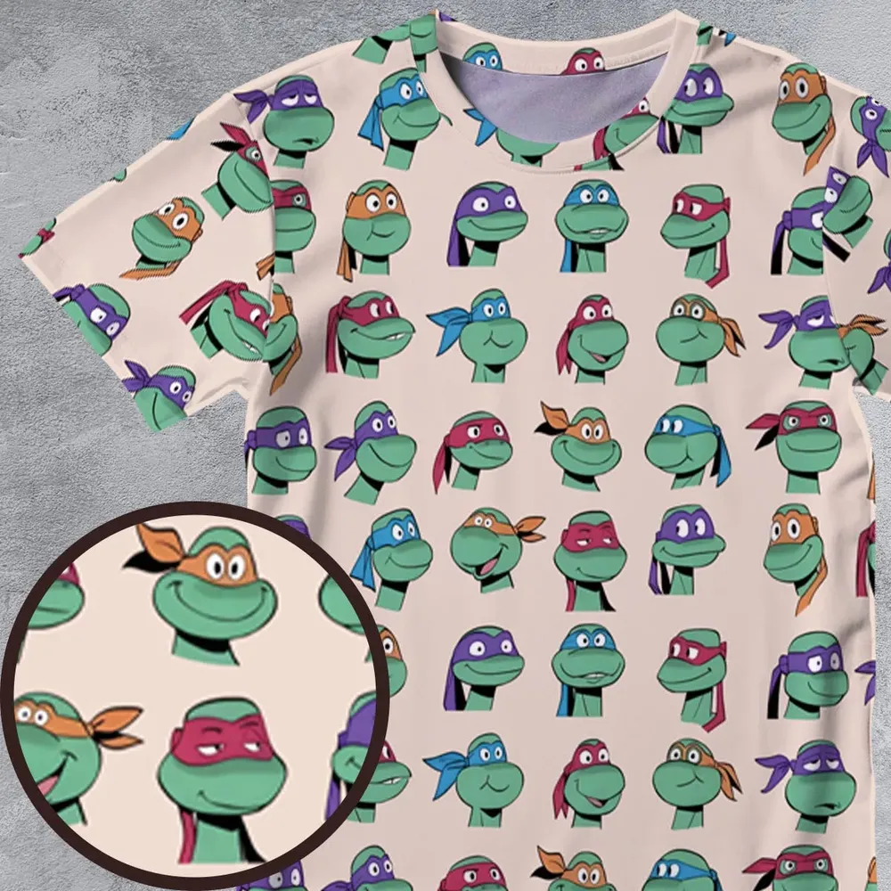 Early Stages TMNT All-Over Print Unisex T-Shirt - 4