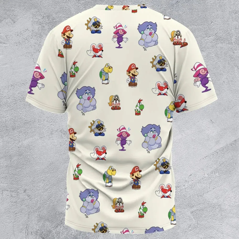 Play In Style Super Mario All-Over Print Unisex T-Shirt - 2