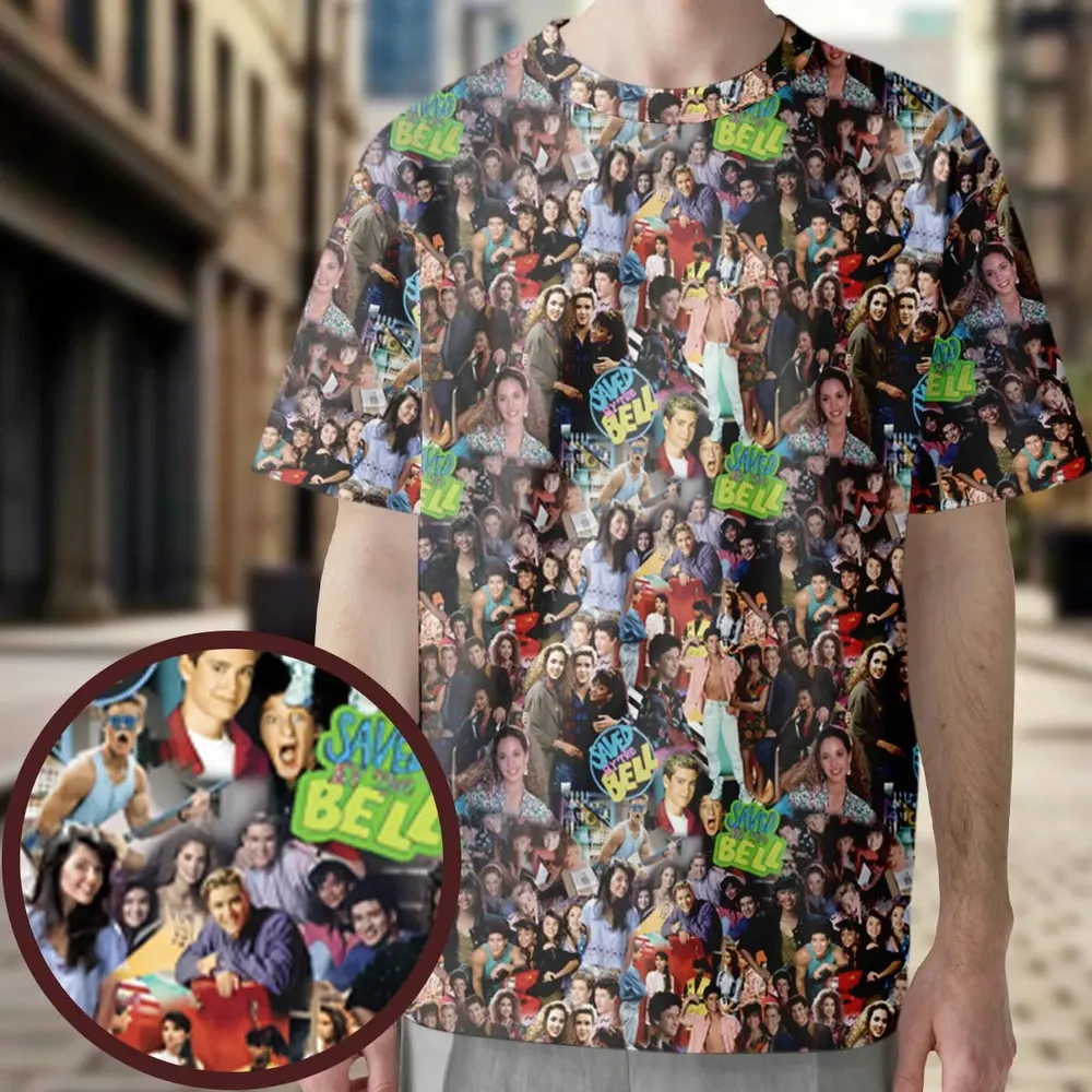 Saved by the Bell All-Over Print Unisex T-Shirt - 3