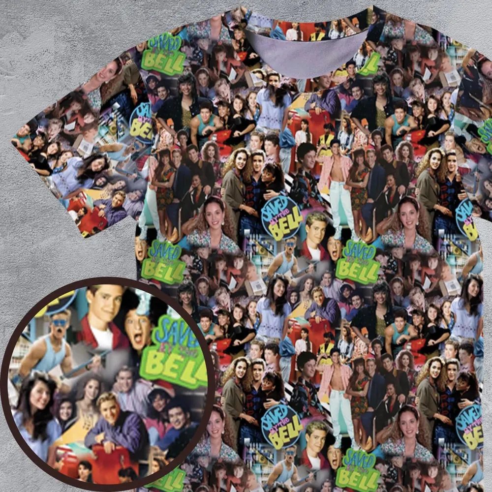 Saved by the Bell All-Over Print Unisex T-Shirt - 4