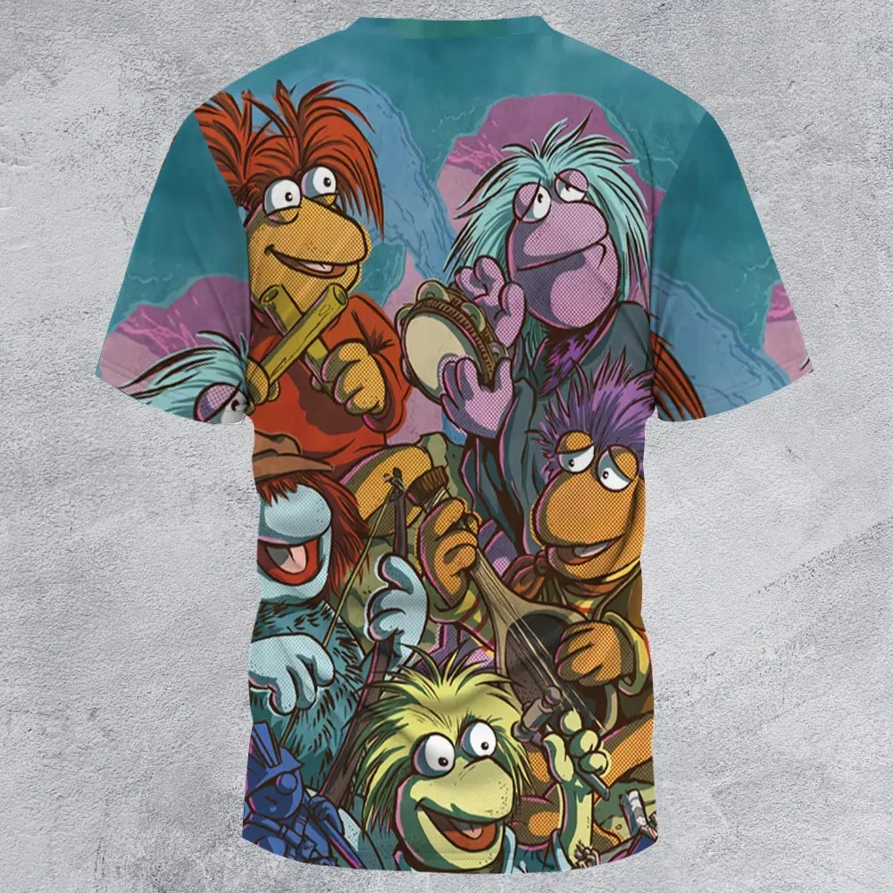 Fraggle Rock Larsen The Muppets All-Over Print Unisex T-Shirt - 2