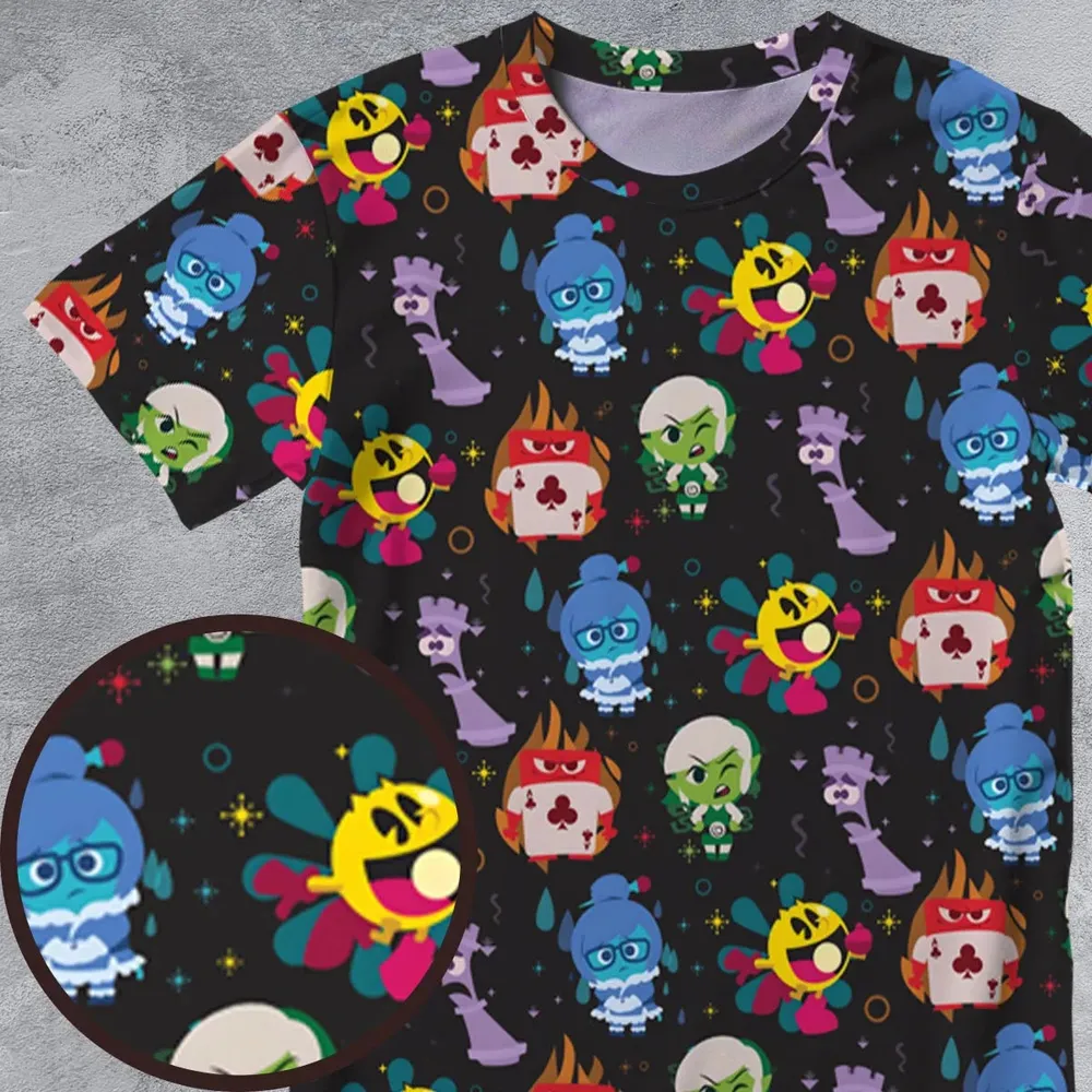 Intensamente Inside Out All-Over Print Unisex T-Shirt - 4