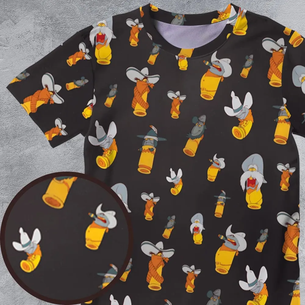 Toon Bullet Roger Rabbit Original All-Over Print Unisex T-Shirt - 4