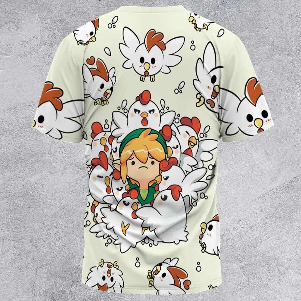 Impossible Situation The Legend of Zelda All-Over Print Unisex T-Shirt - 3