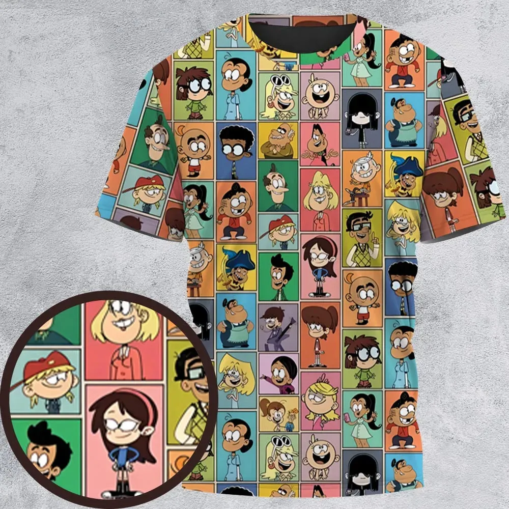 The Loud House Patterns All-Over Print Unisex T-Shirt - 2