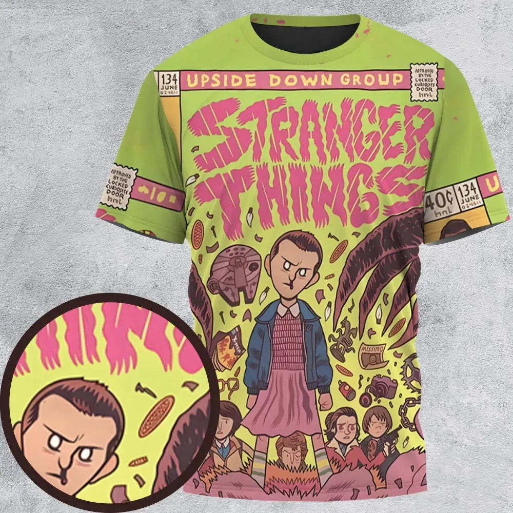 Into The Unknown Stranger Things All-Over Print Unisex T-Shirt - 2