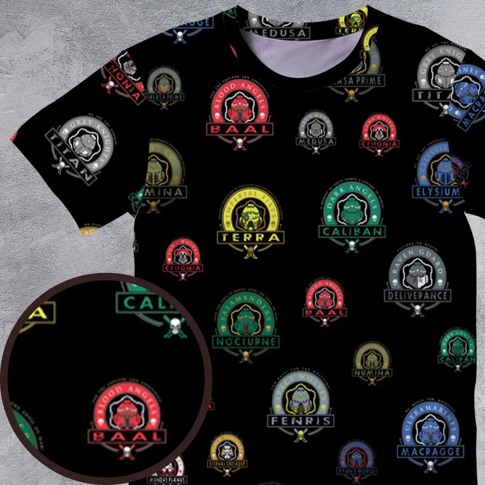 WH40K Loyalist All-Over Print Unisex T-Shirt - 4