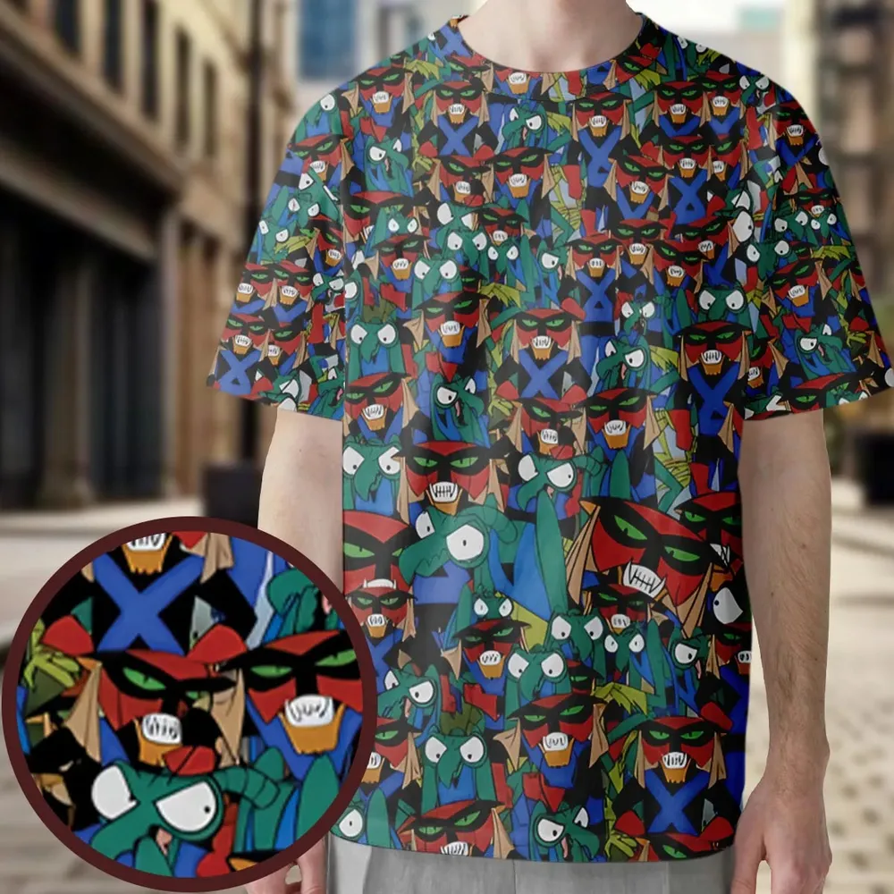 Brak and Zorak Space Ghost Coast to Coast All-Over Print Unisex T-Shirt - 3