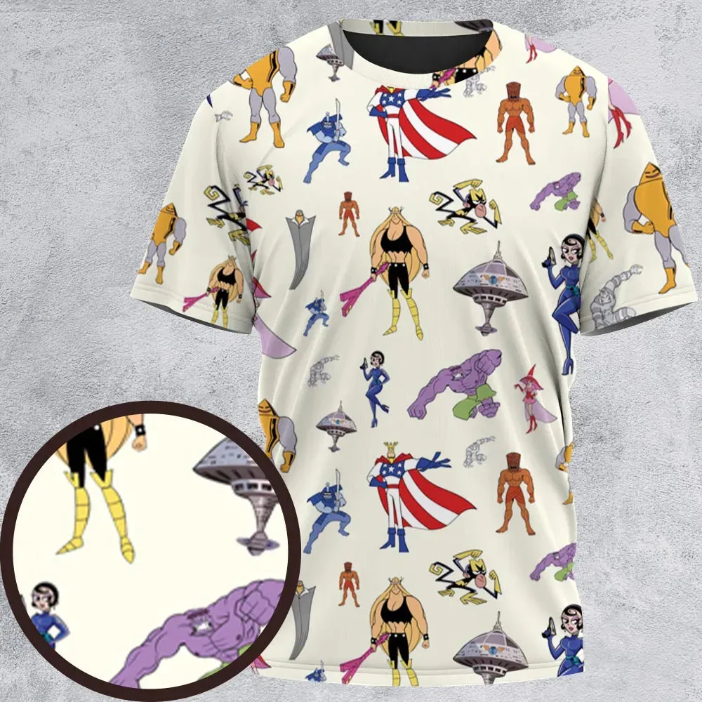 The Justice Friends Characters All-Over Print Unisex T-Shirt - 2