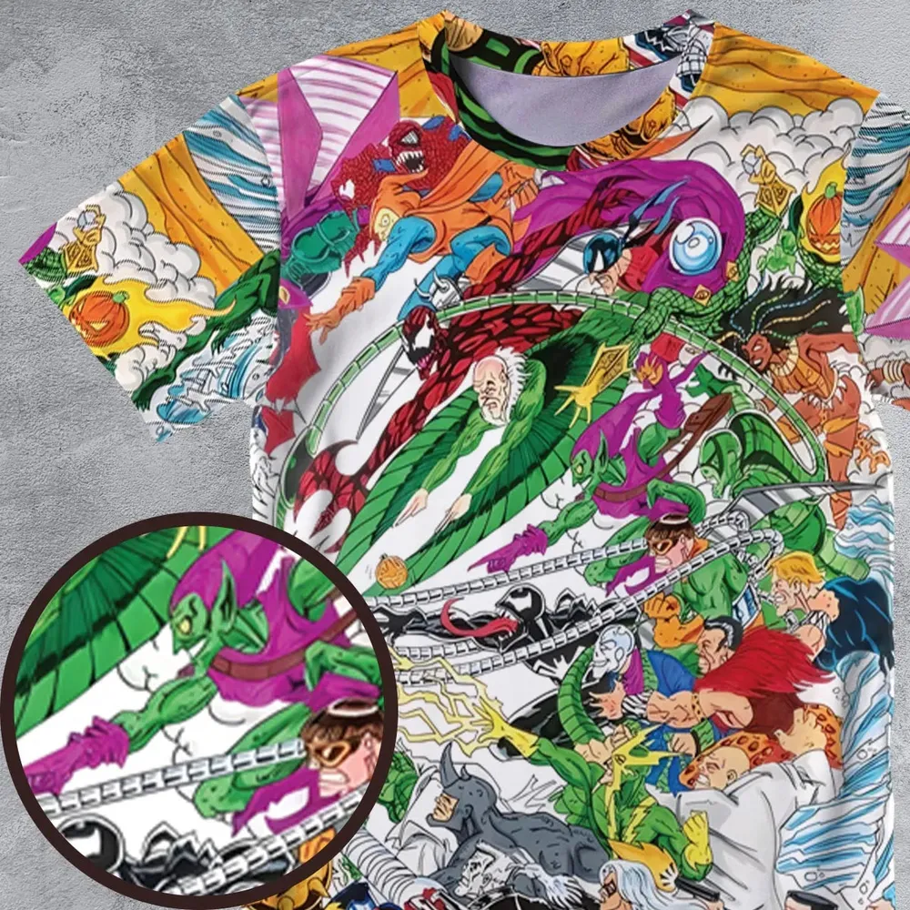 Spidey Sense Spider Man All-Over Print Unisex T-Shirt - 4