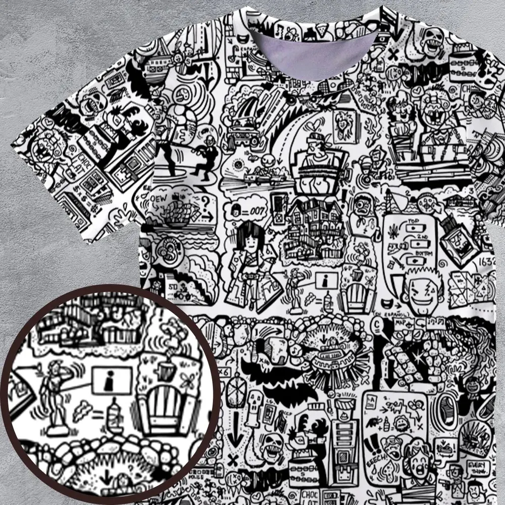 Classic Adventures The Goonies All-Over Print Unisex T-Shirt - 4