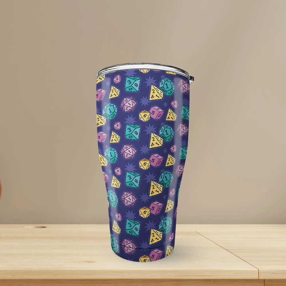 Pixel Dice Tumbler - 3