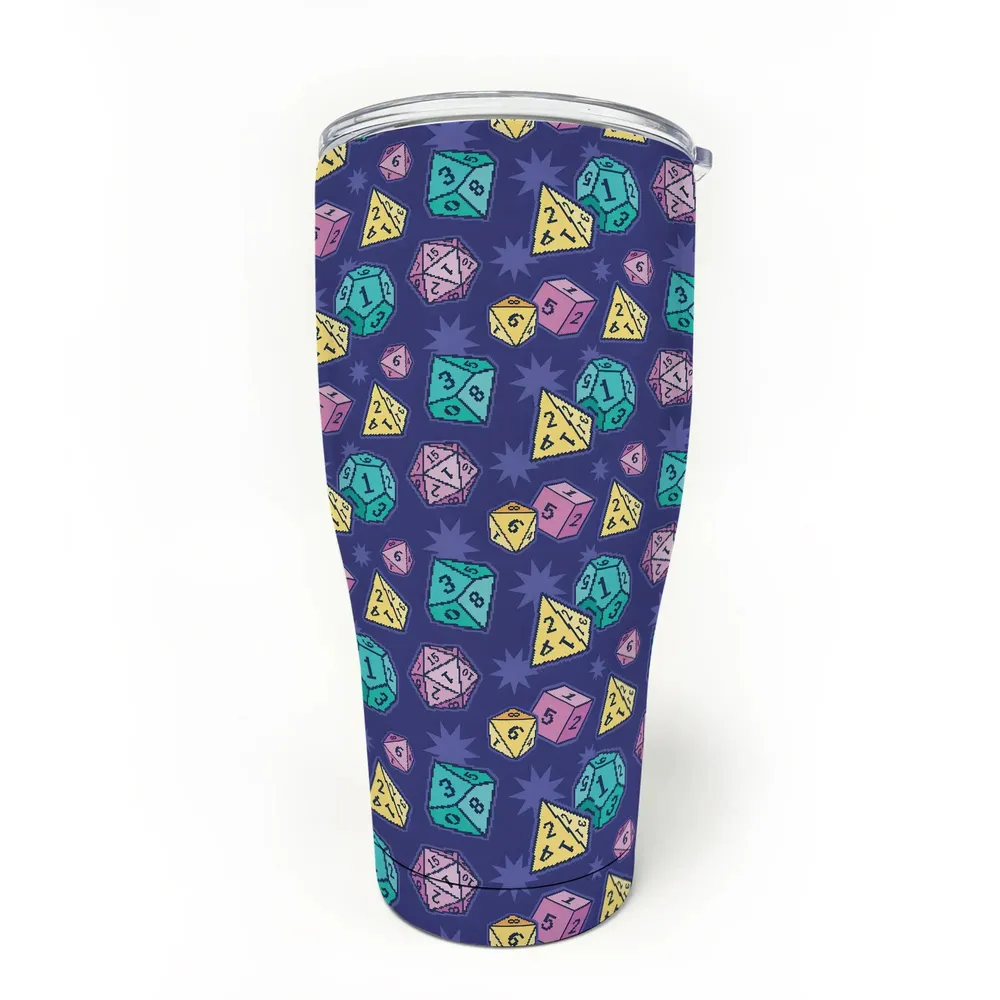 Pixel Dice Tumbler - 8