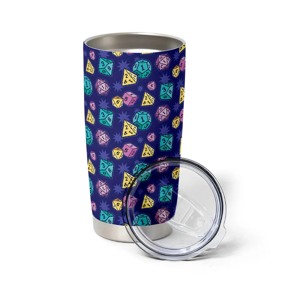 Pixel Dice Tumbler - 6